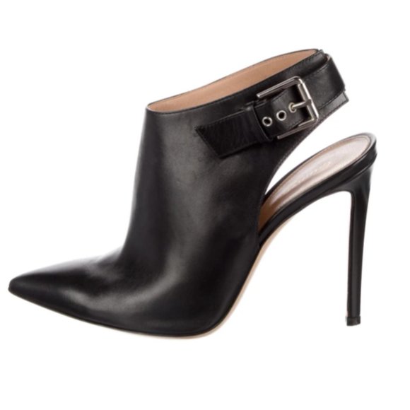 Gianvito Rossi  black leather Ankle Boots - Picture 1 of 7